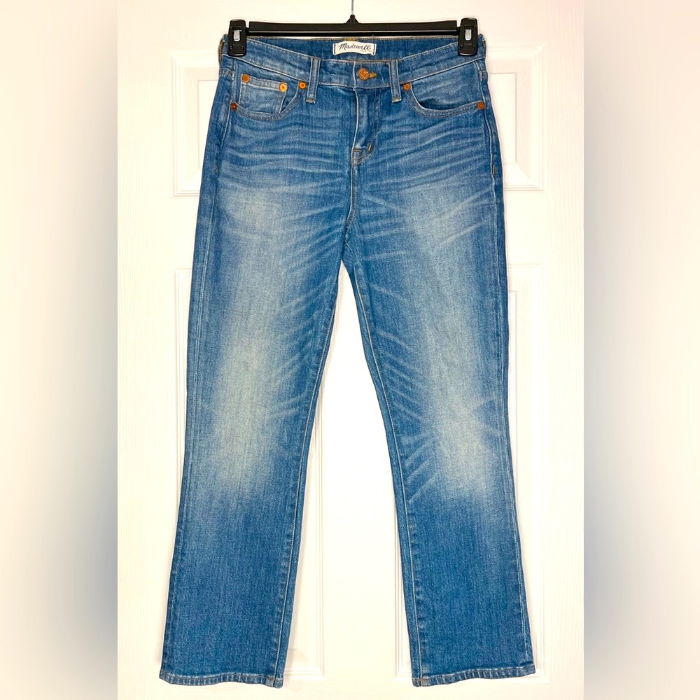 Madewell Kick Out Crop jean, size 26